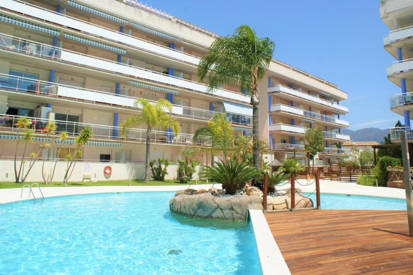 Bonito Piso En Roses Con Piscina Y Parking Av-66 Daire Dış mekan fotoğraf